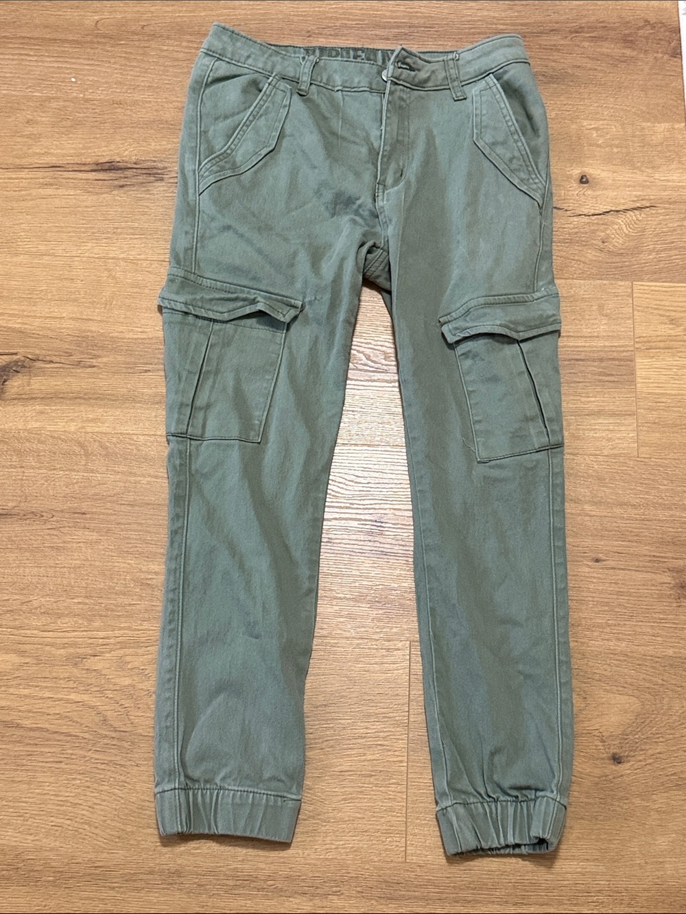 VIP Olive Cargo Ankle Jeans